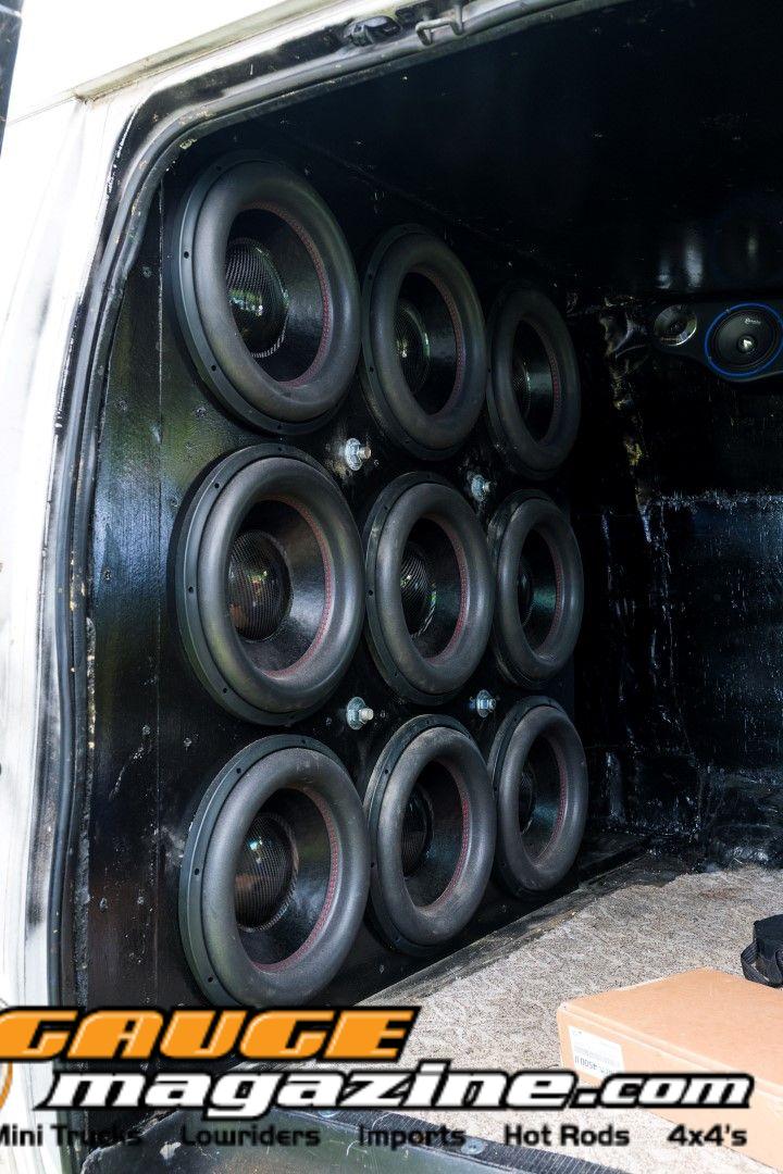 Car audio competitors demonstrate custom sound systems during Slamology 2026 Audio