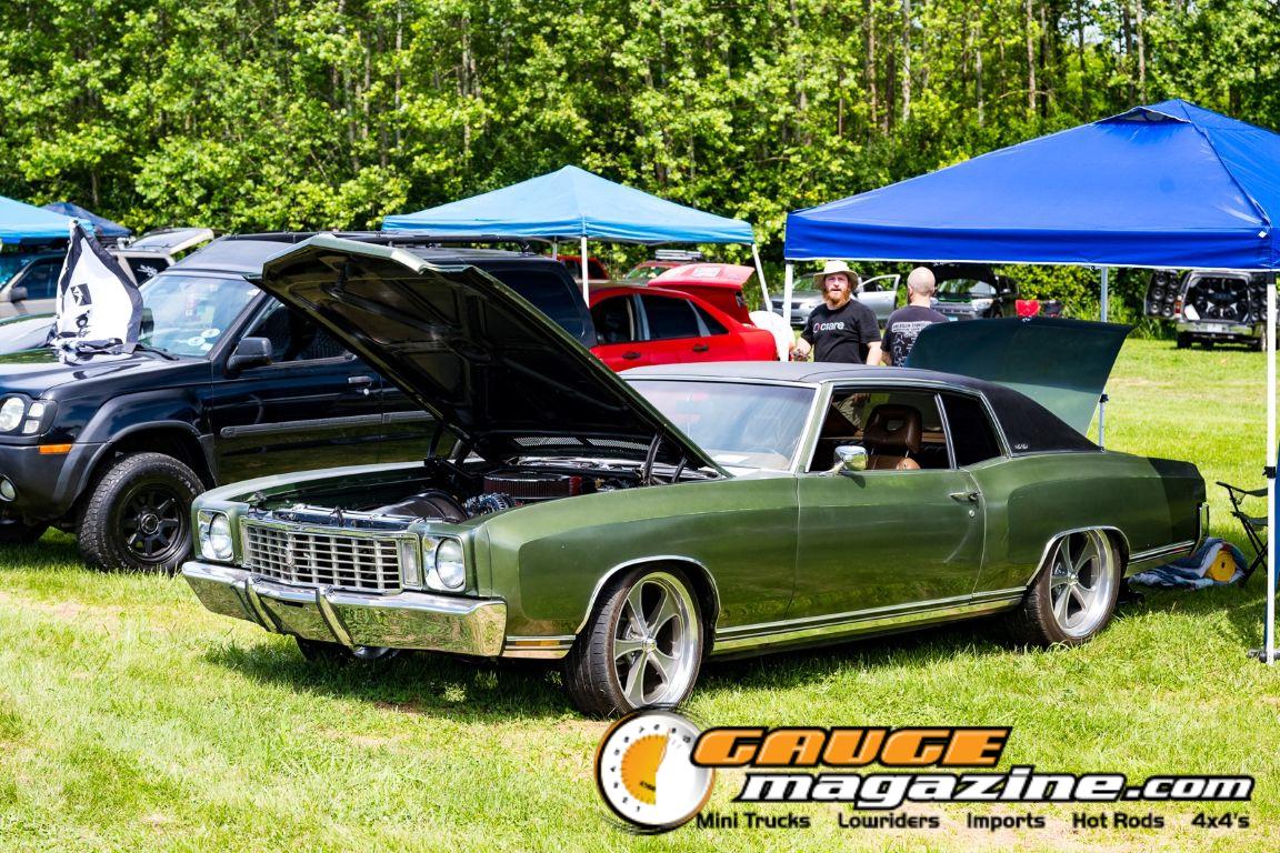 Car audio competitors demonstrate custom sound systems during Slamology 2026 Audio