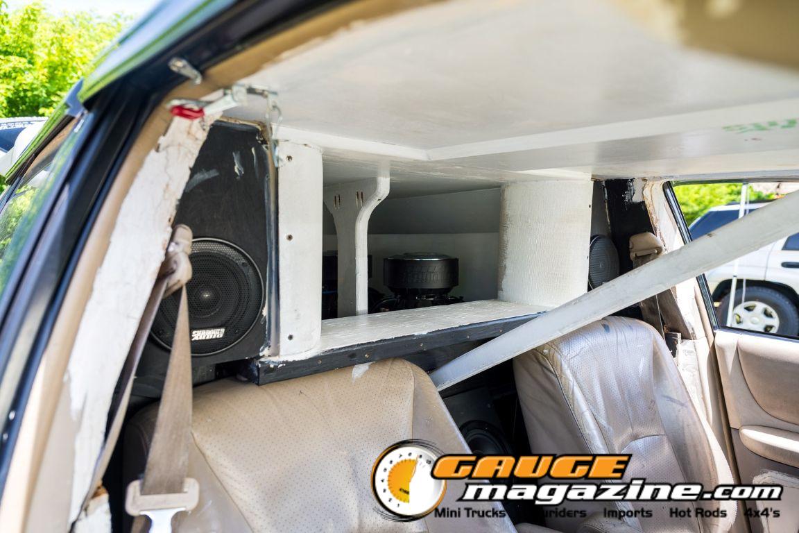 Car audio competitors demonstrate custom sound systems during Slamology 2026 Audio
