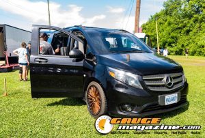 Car audio competitors demonstrate custom sound systems during Slamology 2026 Audio