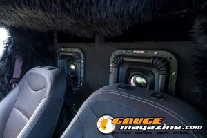 Car audio competitors demonstrate custom sound systems during Slamology 2026 Audio