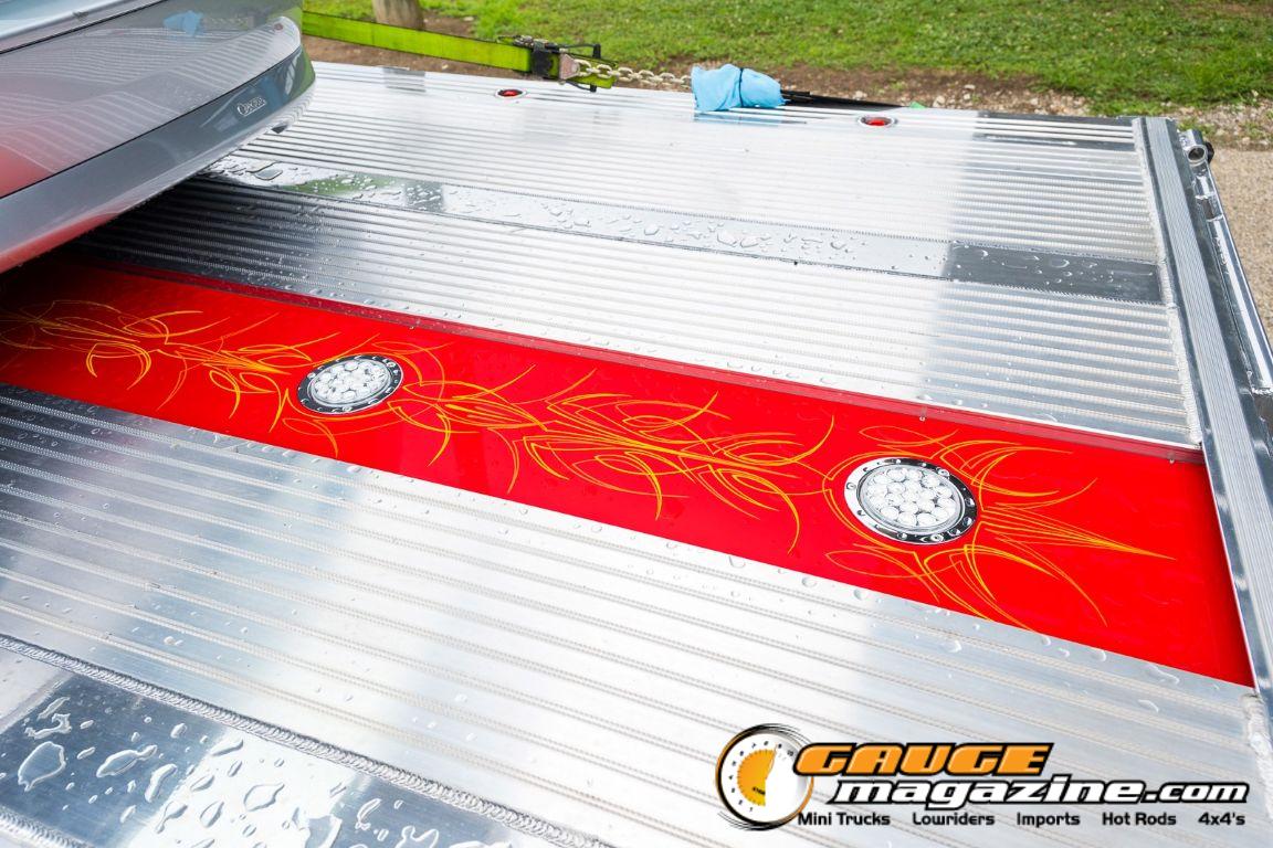 Custom semi trucks at the Slamology 2026 Big Rig Roundup