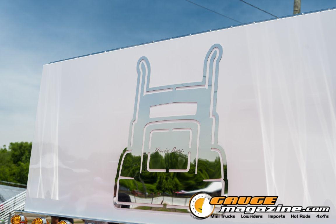 Custom semi trucks at the Slamology 2026 Big Rig Roundup