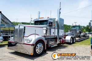 Custom semi trucks at the Slamology 2026 Big Rig Roundup