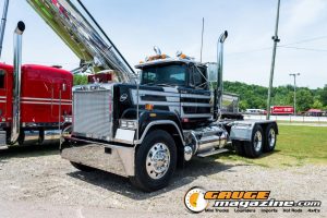 Custom semi trucks at the Slamology 2026 Big Rig Roundup
