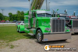 Custom semi trucks at the Slamology 2026 Big Rig Roundup