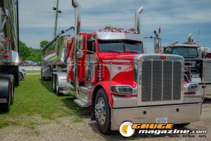 Custom semi trucks at the Slamology 2026 Big Rig Roundup