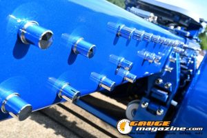 Custom semi trucks at the Slamology 2026 Big Rig Roundup