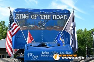 Custom semi trucks at the Slamology 2026 Big Rig Roundup
