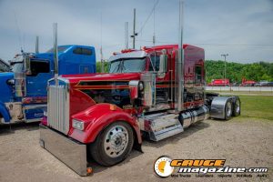 Custom semi trucks at the Slamology 2026 Big Rig Roundup