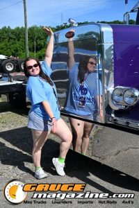 Custom semi trucks at the Slamology 2026 Big Rig Roundup