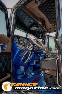 Custom semi trucks at the Slamology 2026 Big Rig Roundup