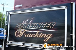 Custom semi trucks at the Slamology 2026 Big Rig Roundup