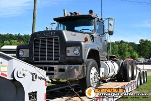 Custom semi trucks at the Slamology 2026 Big Rig Roundup