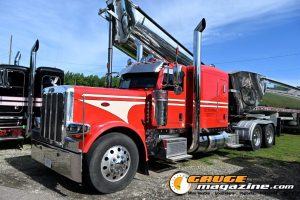 Custom semi trucks at the Slamology 2026 Big Rig Roundup