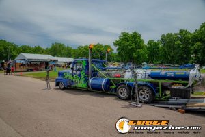 Custom semi trucks at the Slamology 2026 Big Rig Roundup