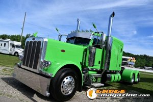 Custom semi trucks at the Slamology 2026 Big Rig Roundup