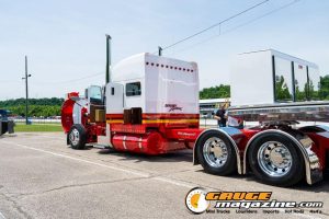 Custom semi trucks at the Slamology 2026 Big Rig Roundup