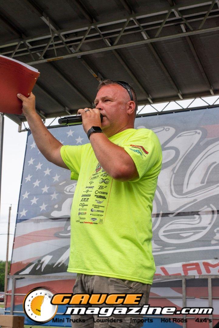 Contestants on the Orion Car Audio Stage during the Slamology 2026 Bikini Contest