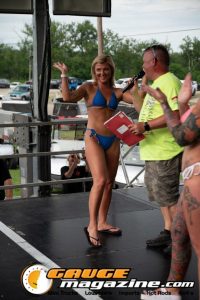 Contestants on the Orion Car Audio Stage during the Slamology 2026 Bikini Contest