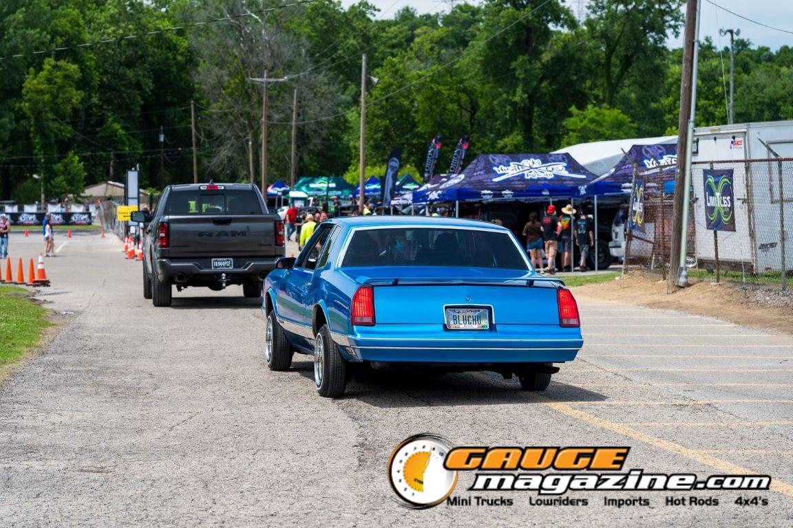 Custom cars on display during Slamology 2026 Cars