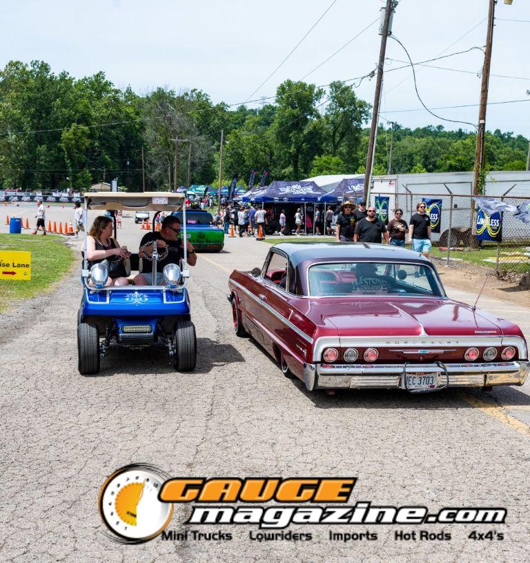 Custom cars on display during Slamology 2026 Cars