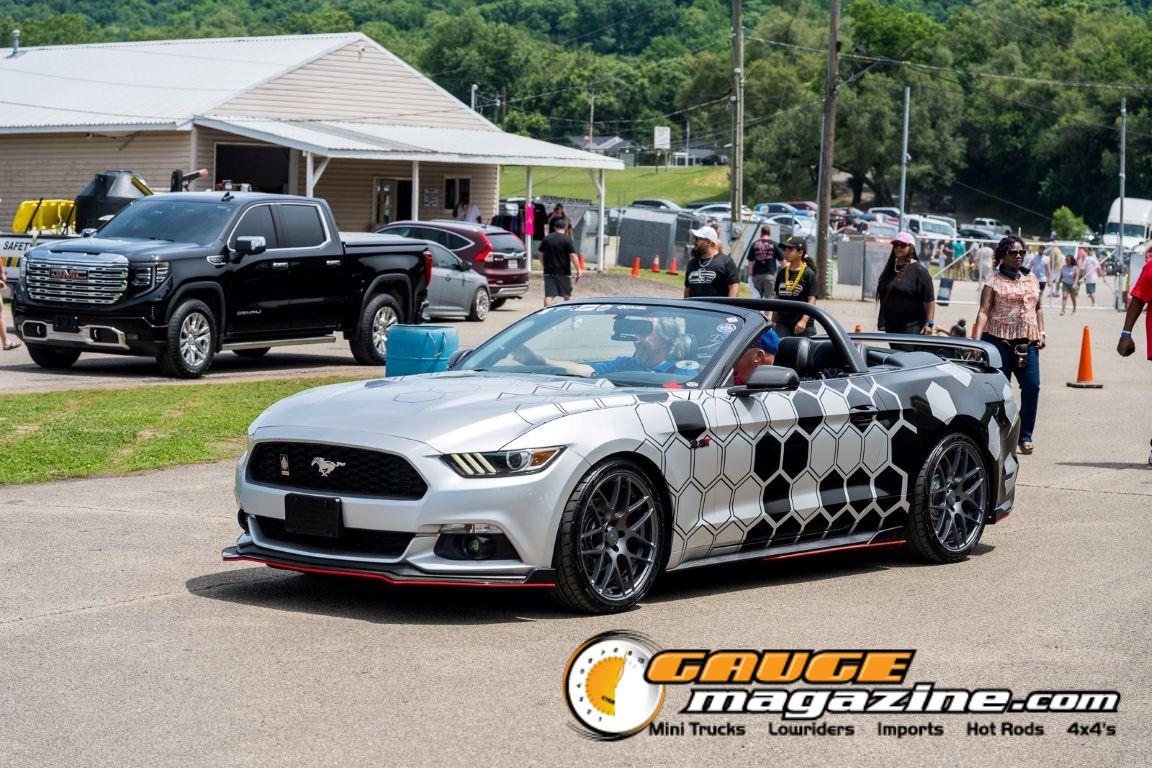 Custom cars on display during Slamology 2026 Cars