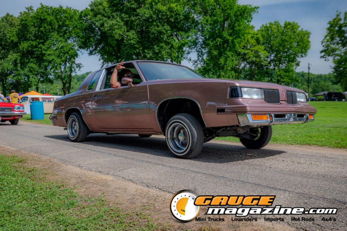 Custom cars on display during Slamology 2026 Cars