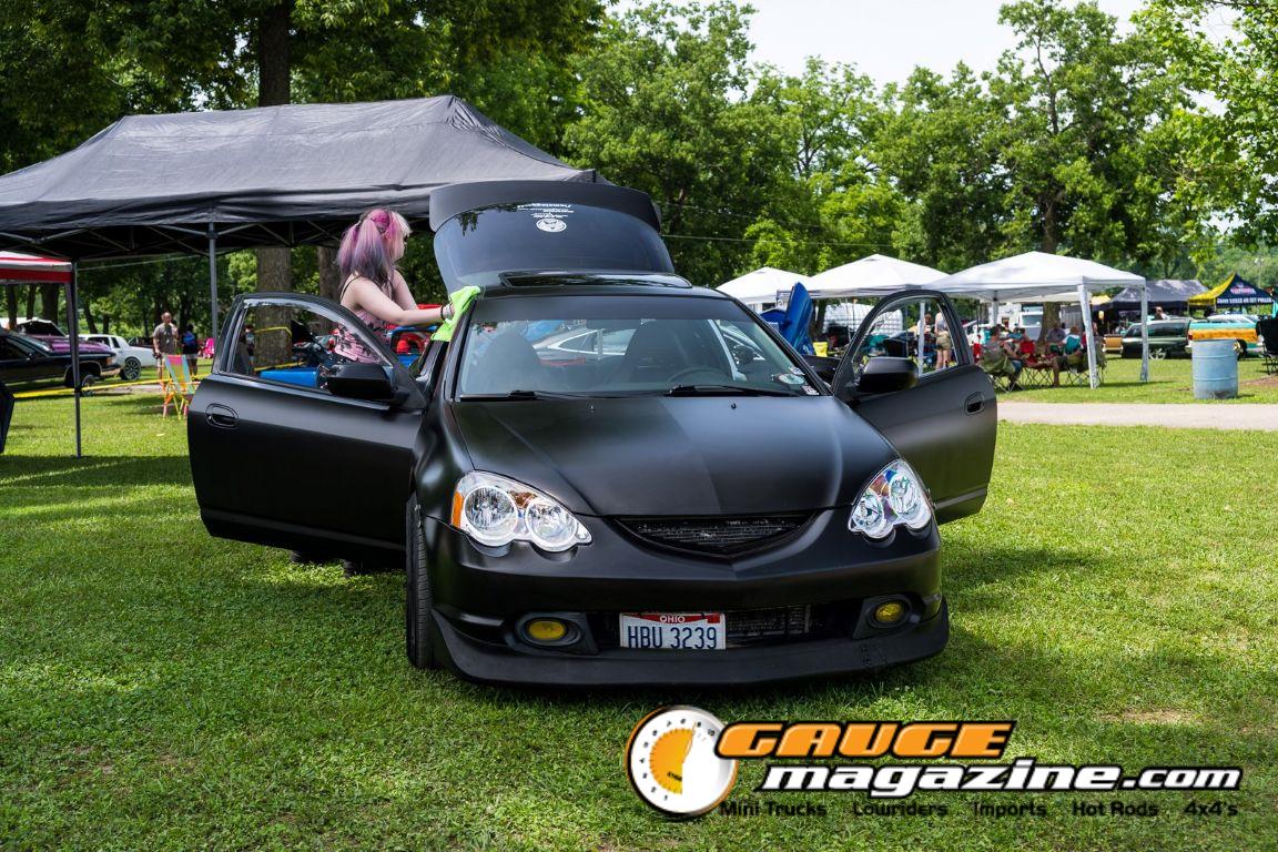 Custom cars on display during Slamology 2026 Cars