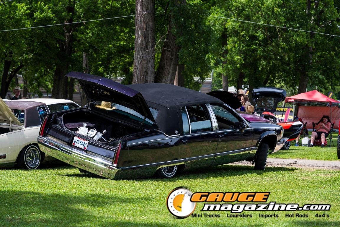 Custom cars on display during Slamology 2026 Cars