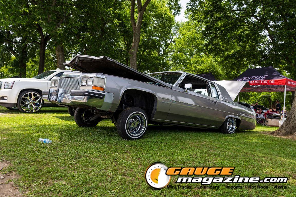 Custom cars on display during Slamology 2026 Cars