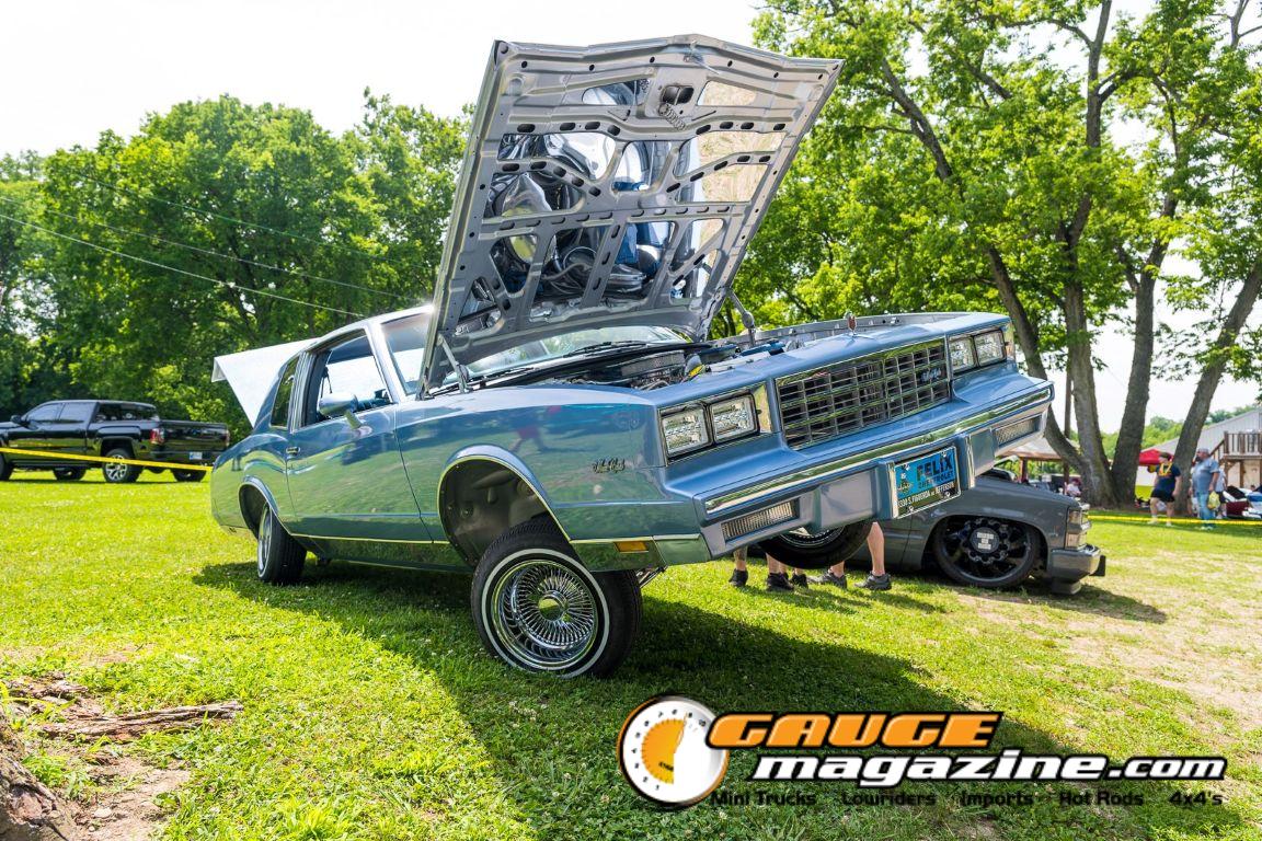 Custom cars on display during Slamology 2026 Cars
