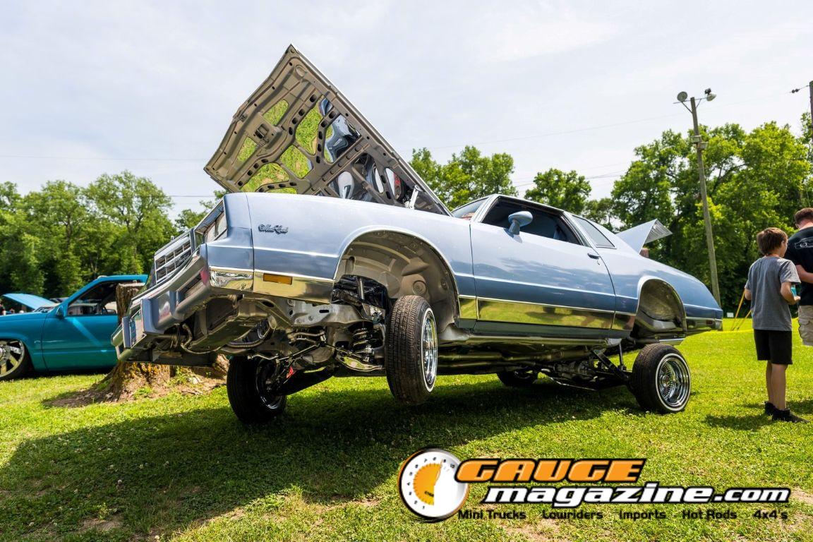 Custom cars on display during Slamology 2026 Cars