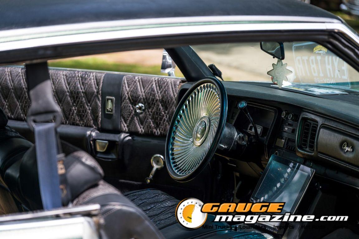 Custom cars on display during Slamology 2026 Cars