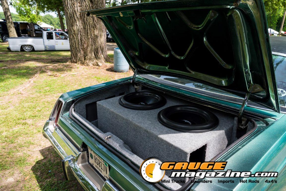 Custom cars on display during Slamology 2026 Cars