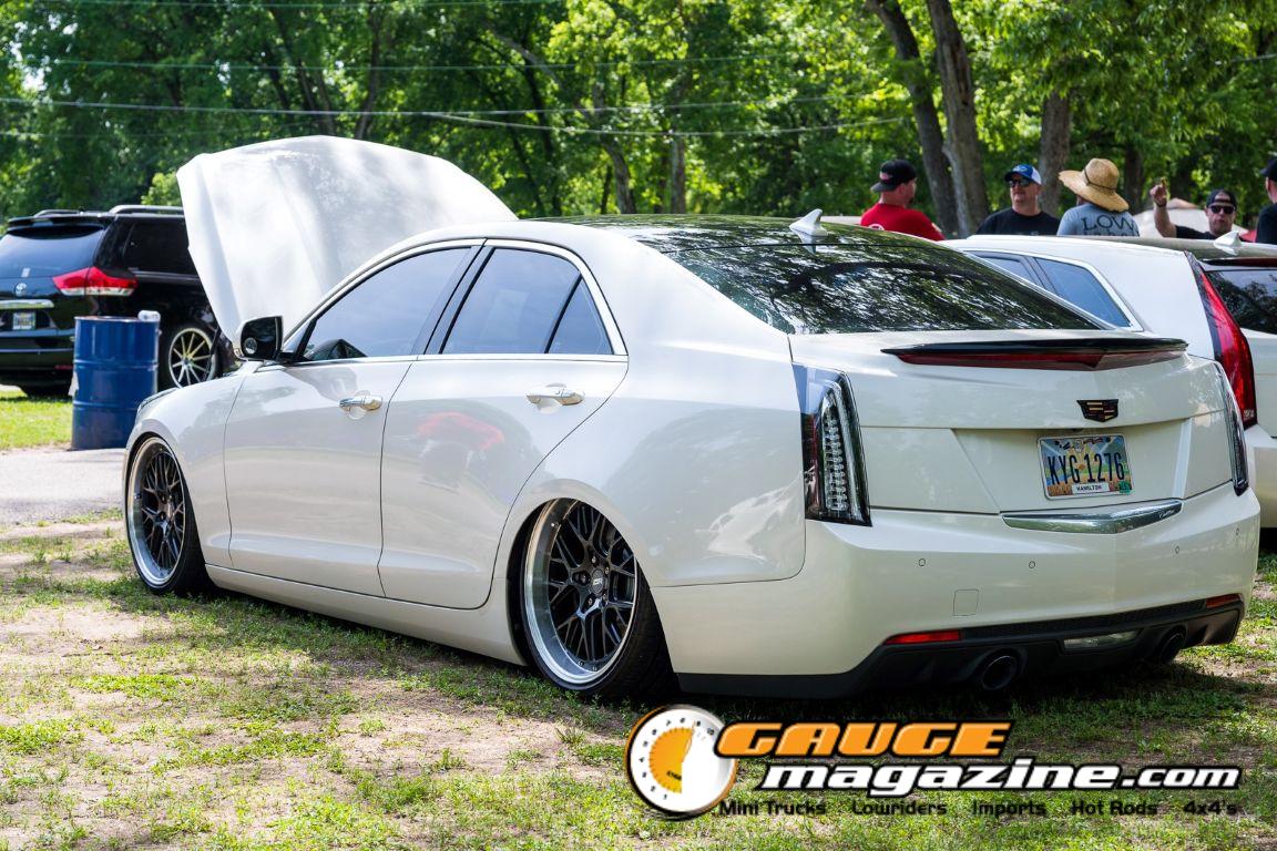 Custom cars on display during Slamology 2026 Cars