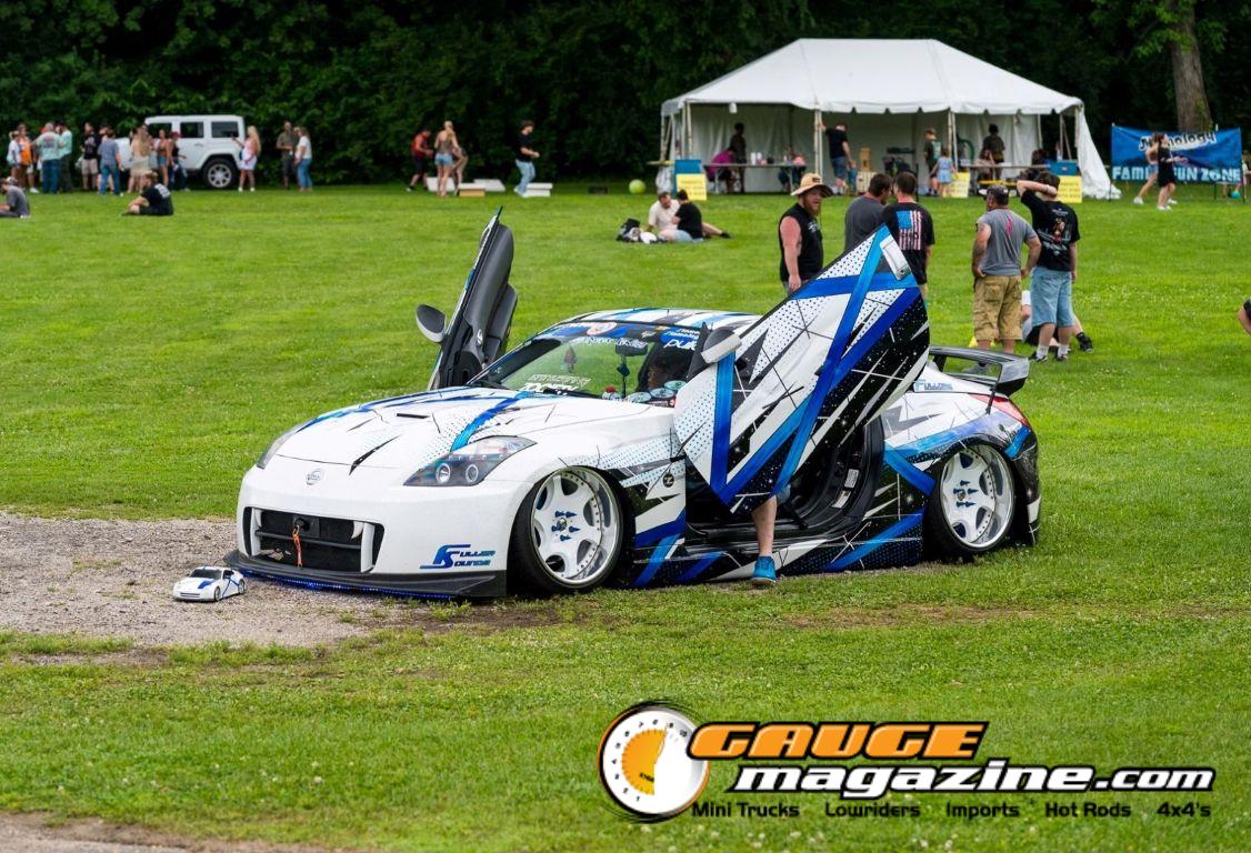 Custom cars on display during Slamology 2026 Cars