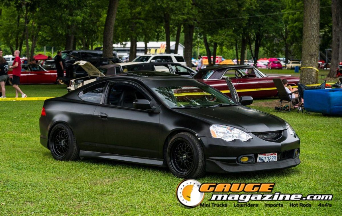 Custom cars on display during Slamology 2026 Cars