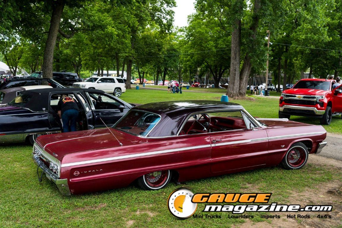 Custom cars on display during Slamology 2026 Cars