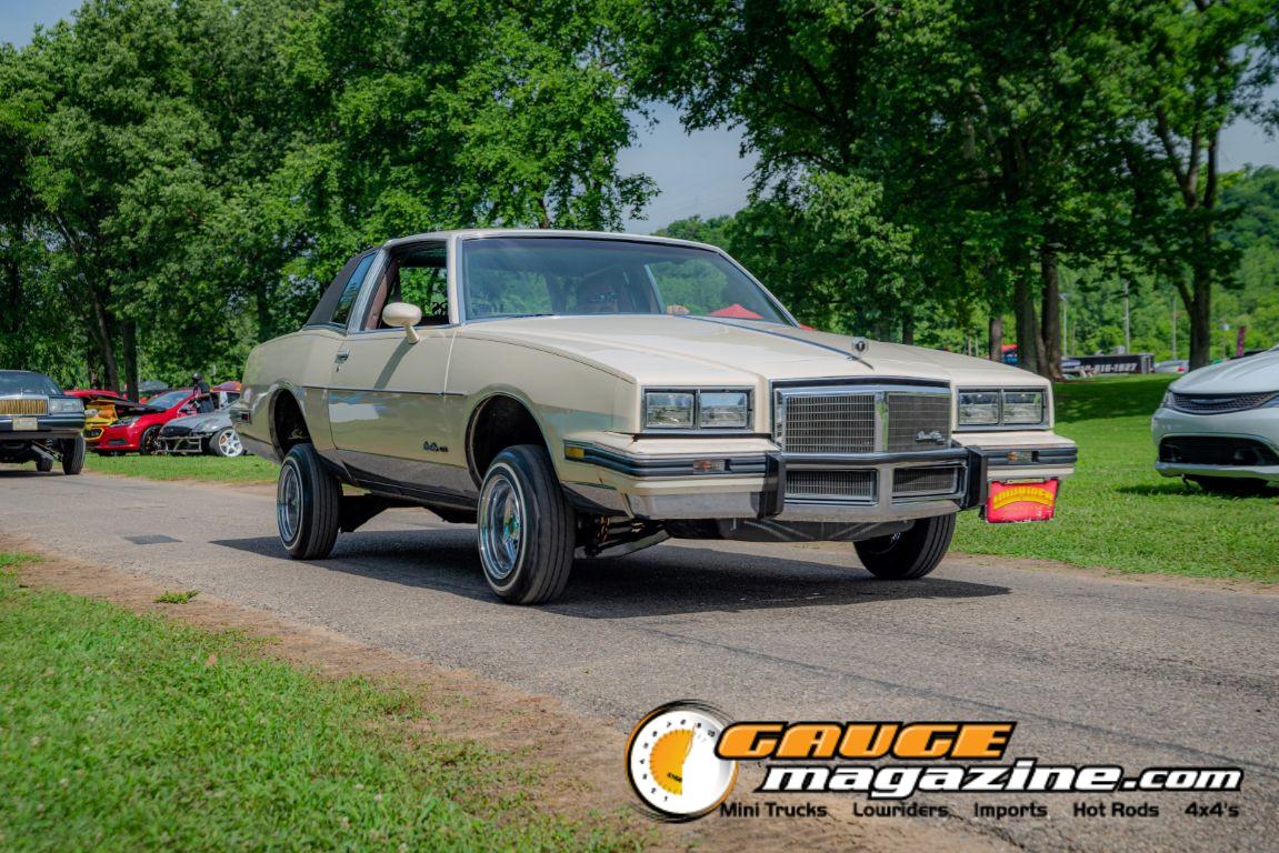 Custom cars on display during Slamology 2026 Cars