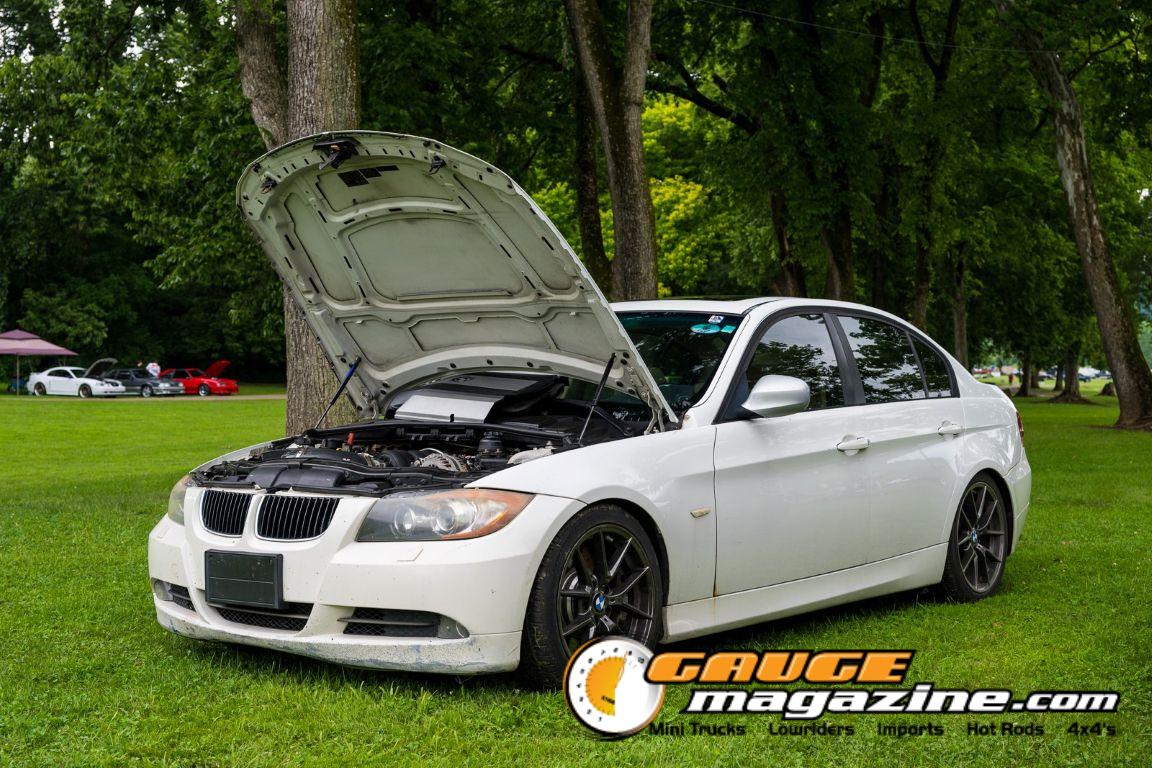 Custom cars on display during Slamology 2026 Cars