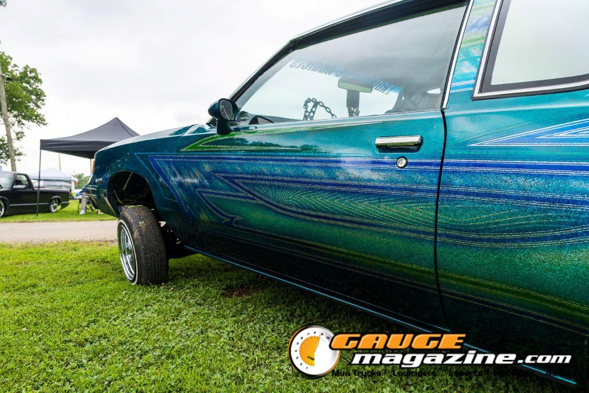 Custom cars on display during Slamology 2026 Cars