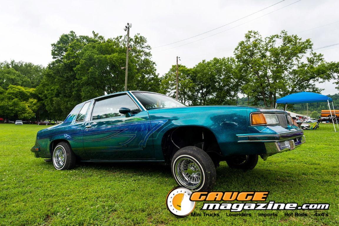 Custom cars on display during Slamology 2026 Cars