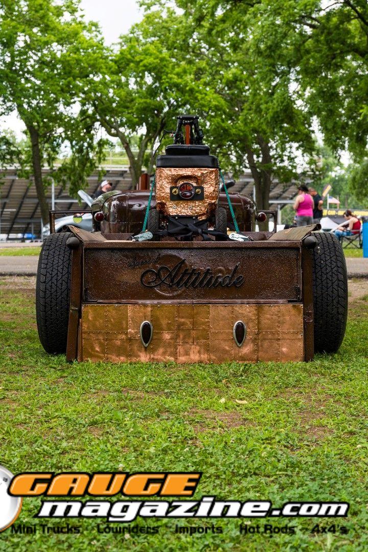 Custom cars on display during Slamology 2026 Cars