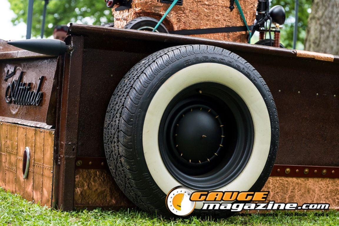 Custom cars on display during Slamology 2026 Cars