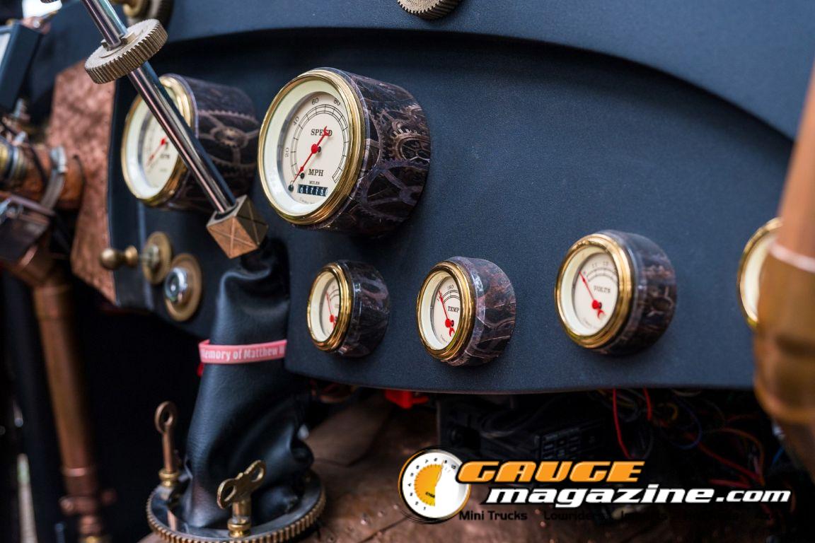 Custom cars on display during Slamology 2026 Cars