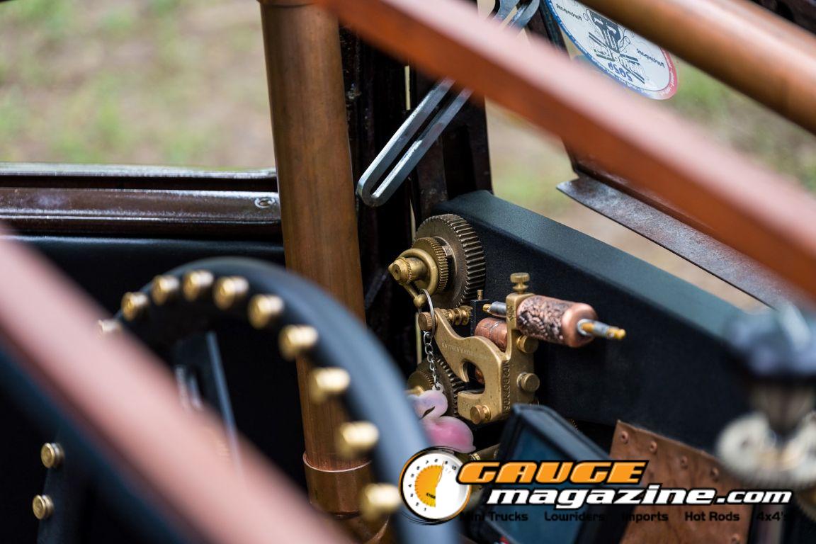 Custom cars on display during Slamology 2026 Cars