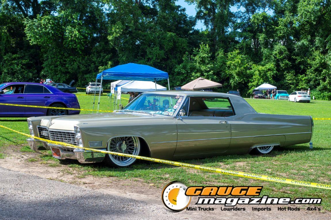 Custom cars on display during Slamology 2026 Cars