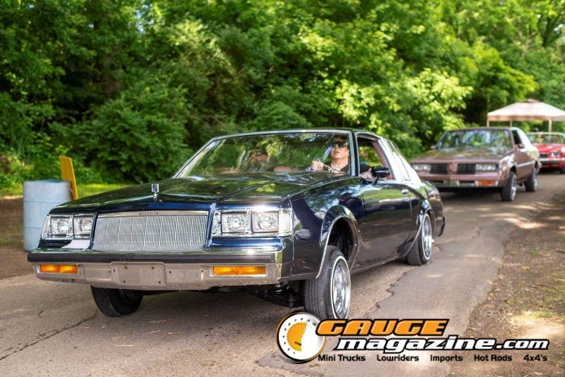 Custom cars on display during Slamology 2026 Cars
