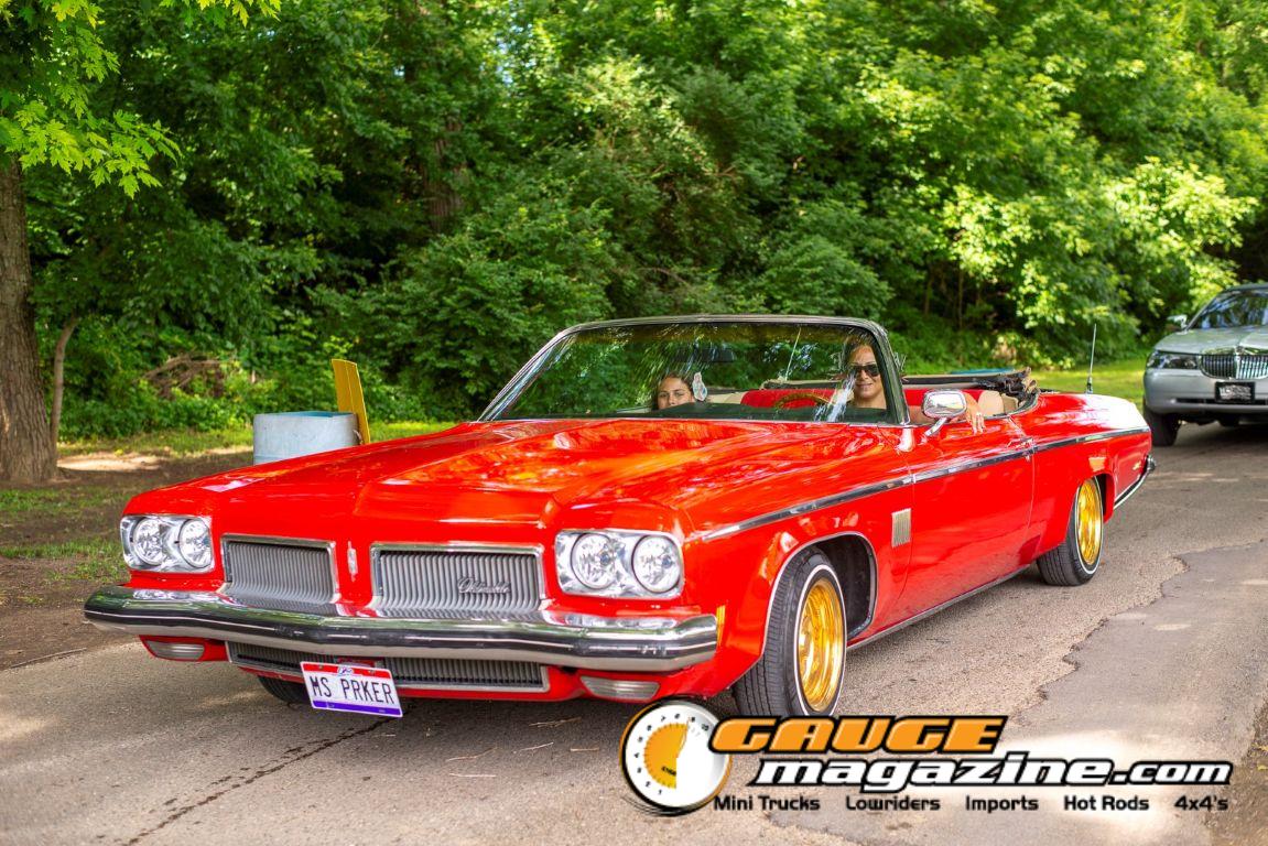 Custom cars on display during Slamology 2026 Cars